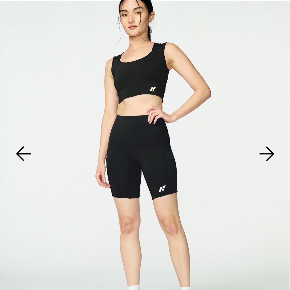 Forme Boost Black Bike Shorts for Women